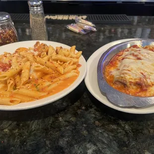 Seafood madalda and stuff banana peppers