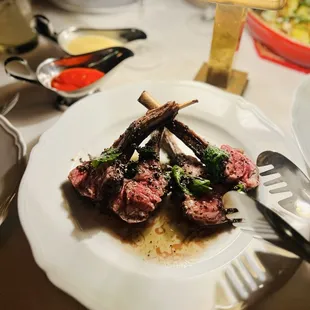 Double Lamb Chops