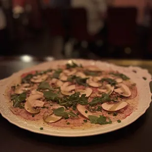 Carpaccio Piemontese with Tartufo