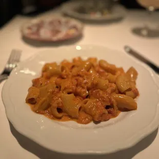 Spicy rigatoni