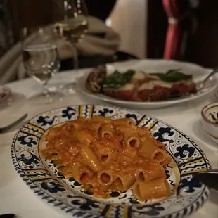 Spicy Rigatoni Vodka