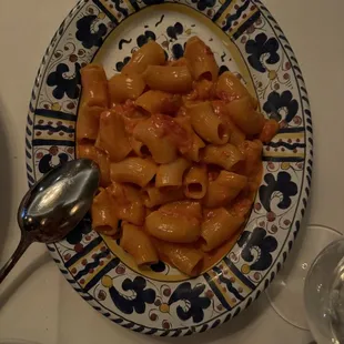 Spicy Rigatoni Vodka