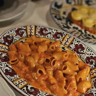 Spicy rigatoni vodka