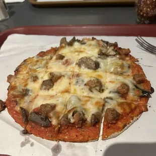 Sausage mushroom special
