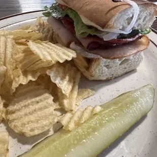 Italian club lunch special