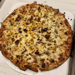 Cheeseburger Pizza