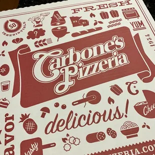 a pizza box