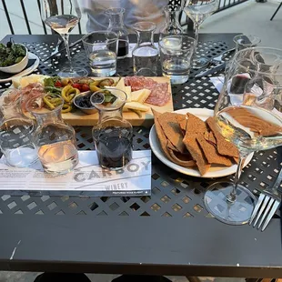 Charcuterie &amp; Featured Wine Flight!