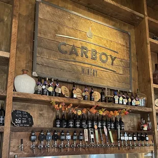 Tasting room bar area