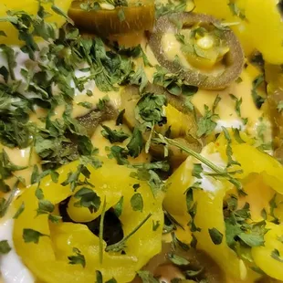 a close up of a plate of food