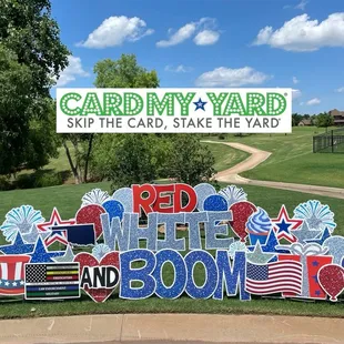 Land of the free, because of the brave!