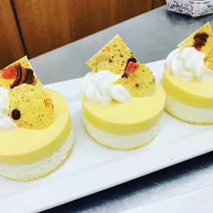 Elderberry and white chocolate mousse cake