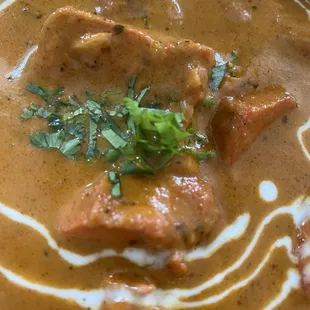 Butter chicken, so tender