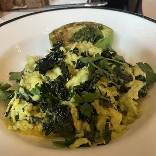 Green Eggs & Avocado Bowl