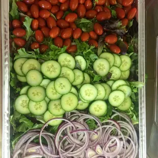 Catered salad