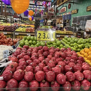a variety of fruits and vegetables