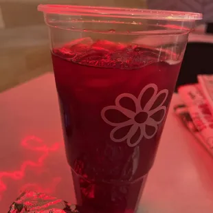 This is all I could drink from this sugar drink not Jamaica at all.