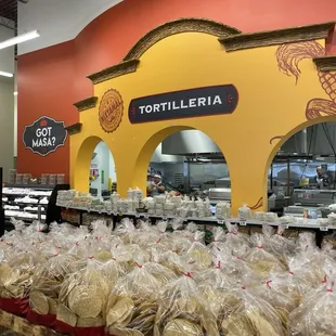 Fresh tortillas