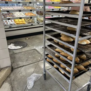 Pan dulce. And fresh bread yummy!!!! It was hot and fresh!