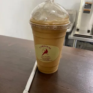 Vanilla frappe