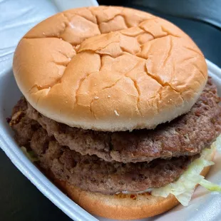 No.1 Burger Double Meet