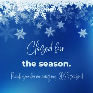 Cardinal Hills Golf Course is closed for the 2023 season, but excited for what 2024 has in store! #LookingForward #2024HereWeCome