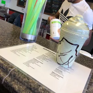 Thin Mint Shake is super yummy!!!!!