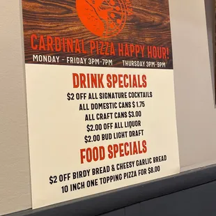 Good happy hour deals