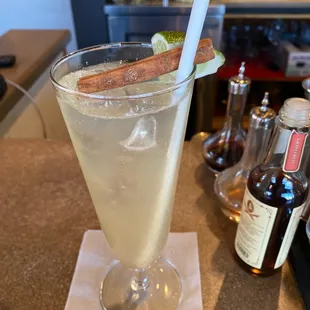 Chinese 5 Spice Gin and Tonic with lime