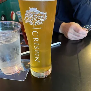 Happy hour special - Strongbow and lemon - not bad and washed the fish down nicely!