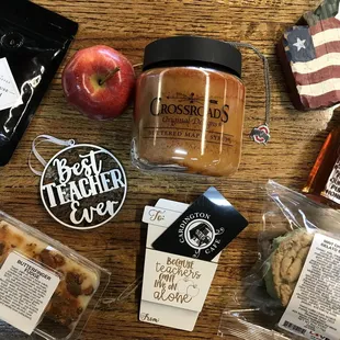 Local Goods sold in the store.