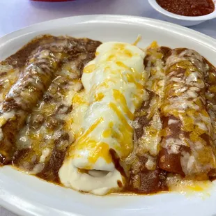 Enchiladas trio