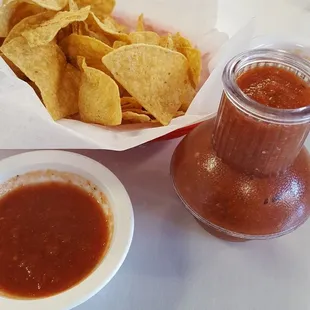 Chips &amp; Salsa! Mmm, the best!
