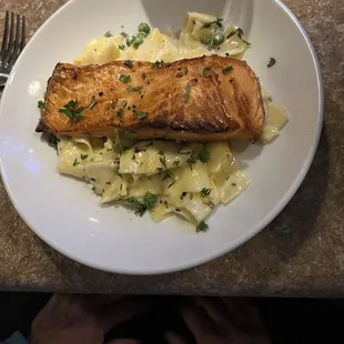 Seared salmon