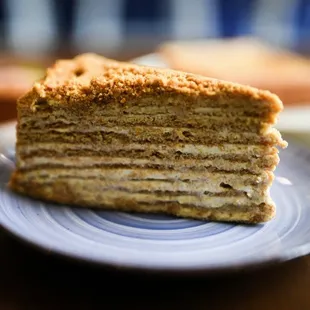 Beautiful multi layered honey cake