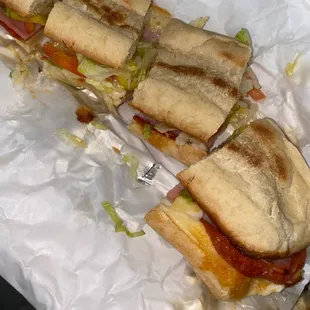 Gordola sub we cut into 4s
