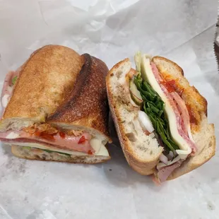 Italian cold sandwich