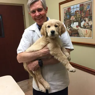 Dr. Higgins with "Bennett"!