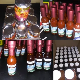 Our sauces are available for sale