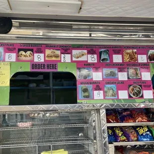 Menu. There are multi food trucks around the Downtown Las Vegas area