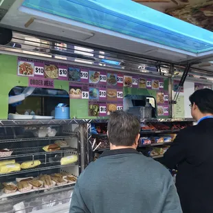 Note the wall of menu