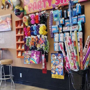 Party supplies