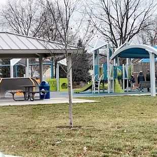 View of park from parking lot