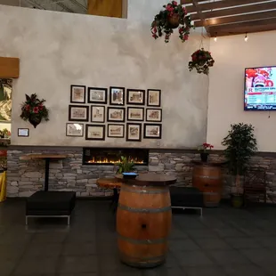 Bar area