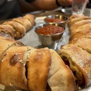 The create your own Stromboli