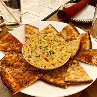 Spicy Spinach Alfredo Dip
