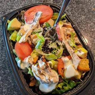 Grilled Chicken Apple Walnut Salad