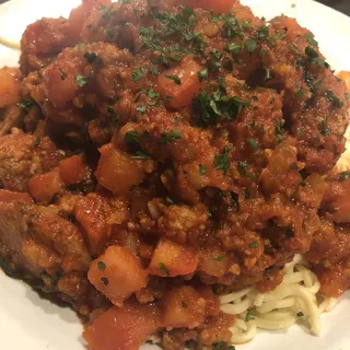 Pasta with Meat Heaven Spaghetti