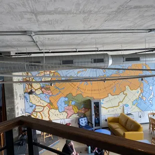 They have a second story area to sit