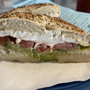 All the bagels here are delish! !